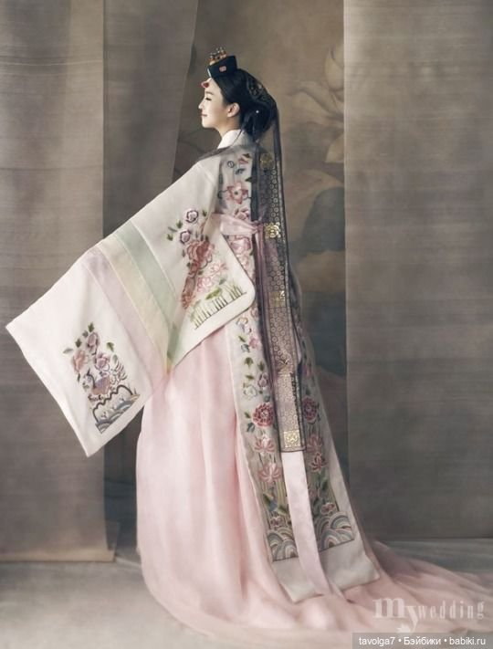 Свадебный ханбок Южная Корея (фото 7)