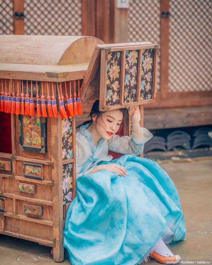 Свадебный ханбок Южная Корея (фото 8)