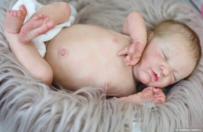 Спящее нежнейшее создание: малышка Эванджелина