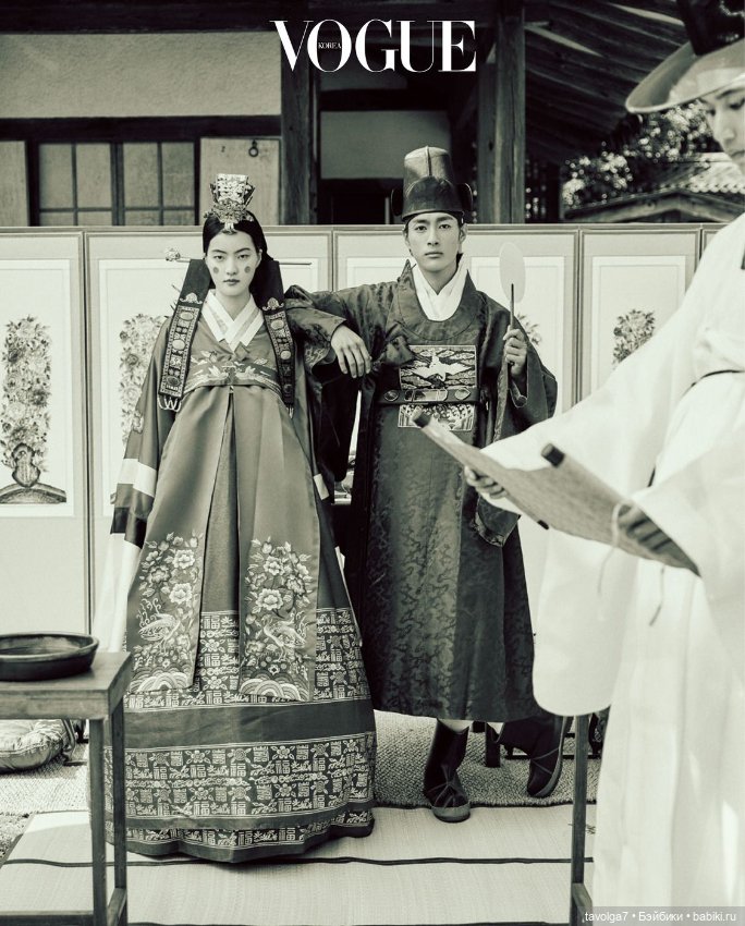 Свадебный ханбок Южная Корея