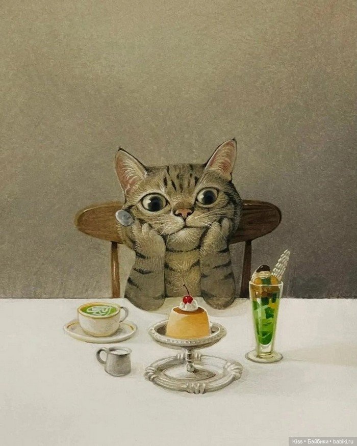 Кошачья душа в красках: Удивительные миры Рики Вэя (Ricky Wei) (фото 3)