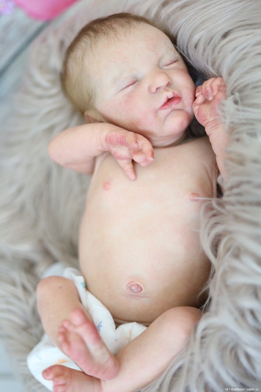 Спящее нежнейшее создание: малышка Эванджелина