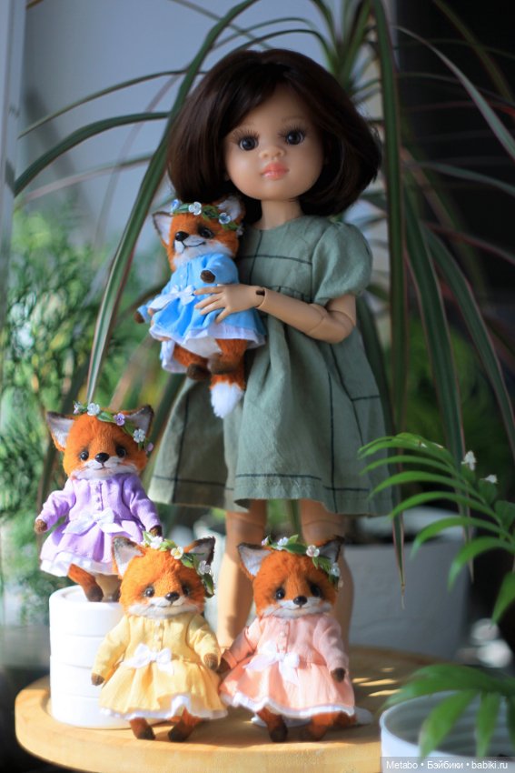 Миша и лисички — Куклы Paola Reina (Паола Рейна): новинки