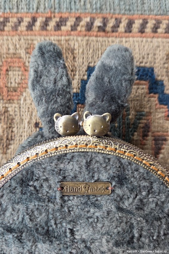 Сумочка зайчик — Авторские мишки Тедди и друзья: фото (фото 8)
