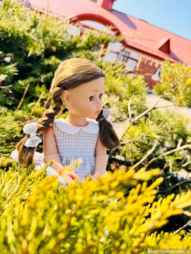 Весенний день Марианны и Машеньки