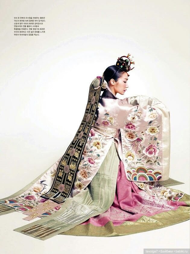 Свадебный ханбок Южная Корея (фото 9)