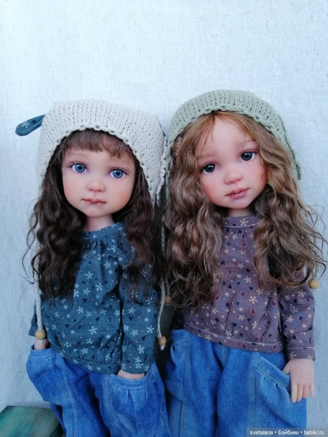 Диана и Дуняша. Мои первые, весенние девочки (фото 2)