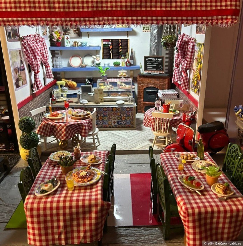 Аромат Италии в масштабе 1:12: Траттория мечты от Rain Frimley (фото 2)