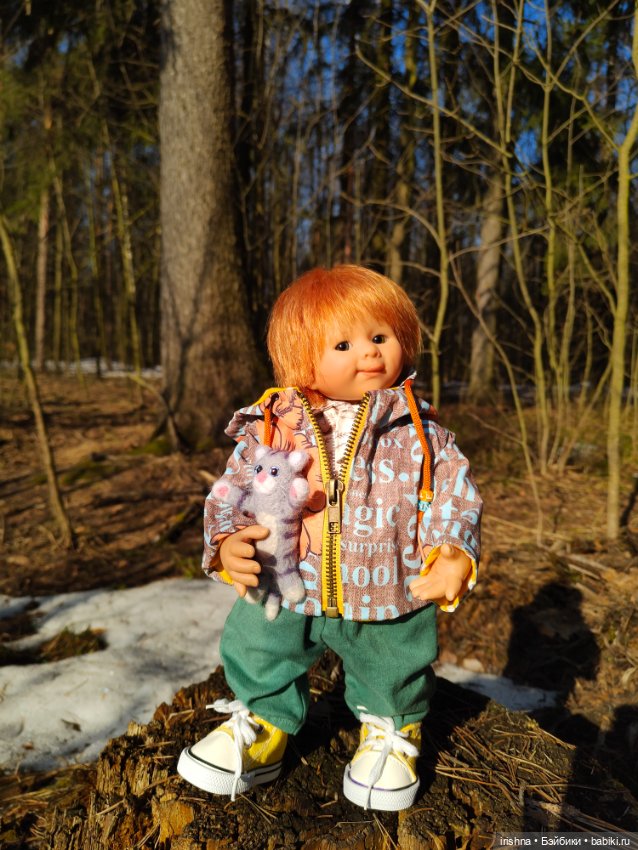 Путешественник — Куклы Rosemarie Anna Muller (Мюллер): Вихтели (Wichtel) (фото 8)