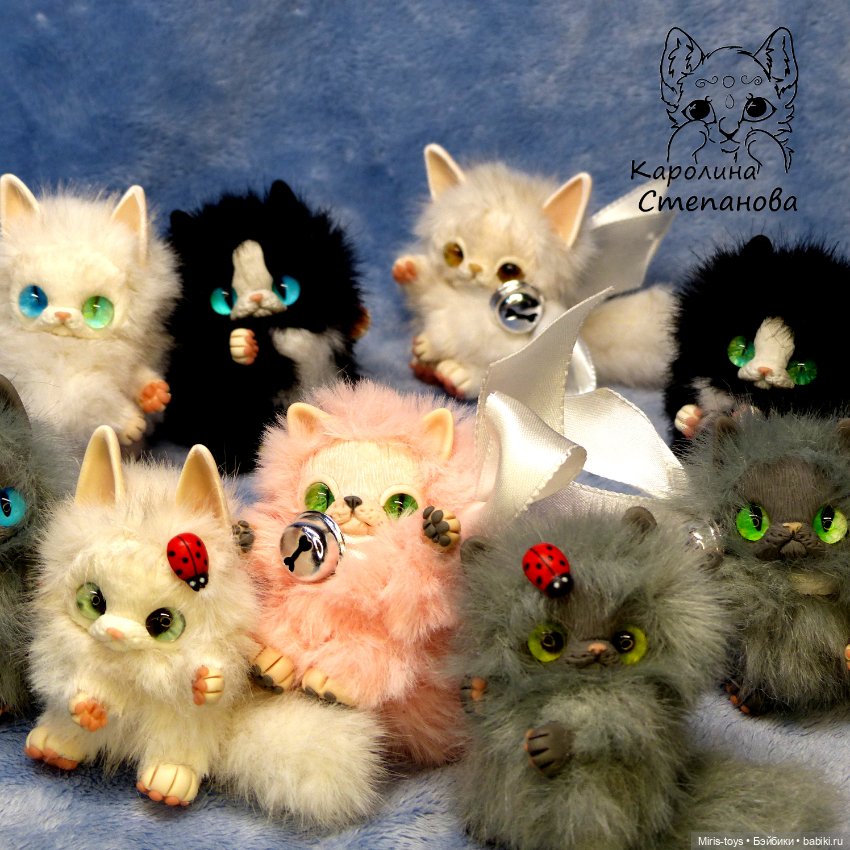 Много котят не бывает,а вот и букет из котов