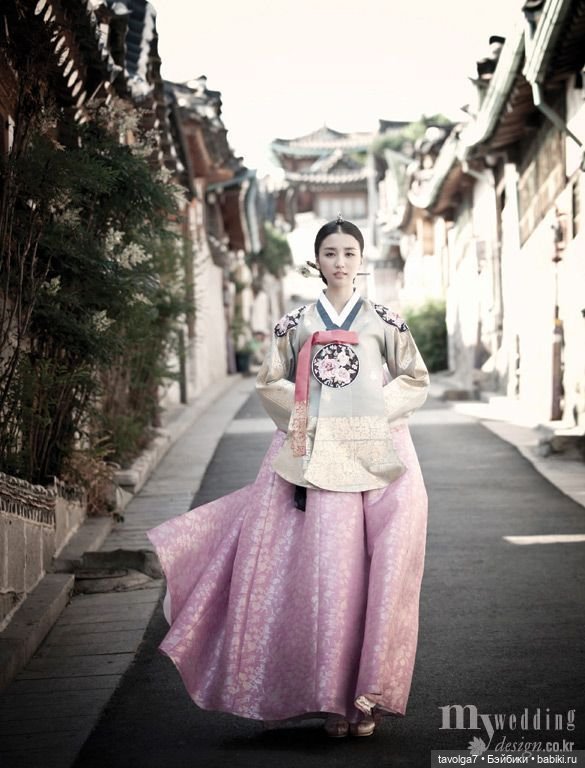 Свадебный ханбок Южная Корея