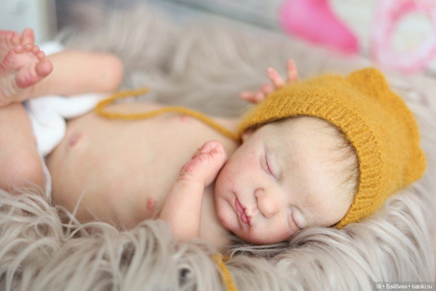 Спящее нежнейшее создание: малышка Эванджелина