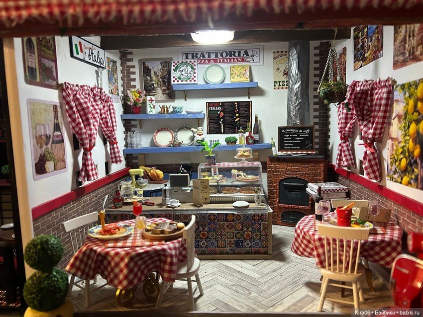 Аромат Италии в масштабе 1:12: Траттория мечты от Rain Frimley (фото 4)