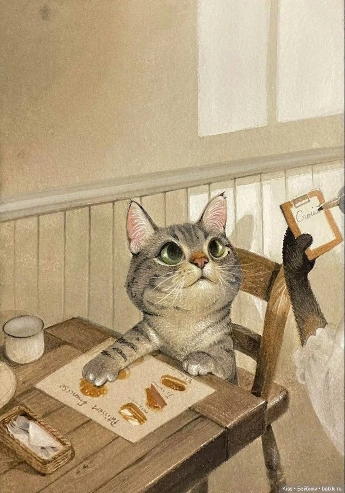 Кошачья душа в красках: Удивительные миры Рики Вэя (Ricky Wei)