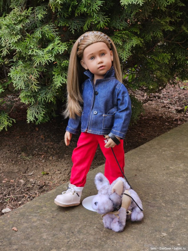 Первая весенняя прогулка — Куклы Gotz (Готц): Ханна