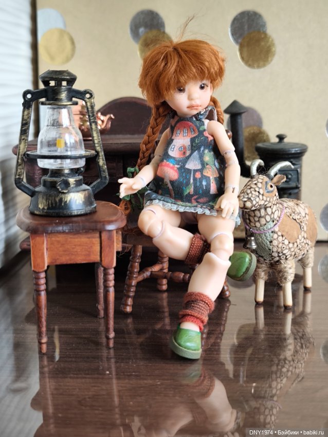 Как коза пришла попить чаю с Пирожком (фото 5)