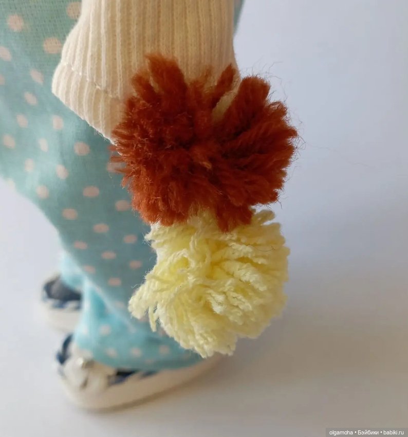 О клоунессе Кнопе — Авторские текстильные куклы: Вальдорфские (фото 2)