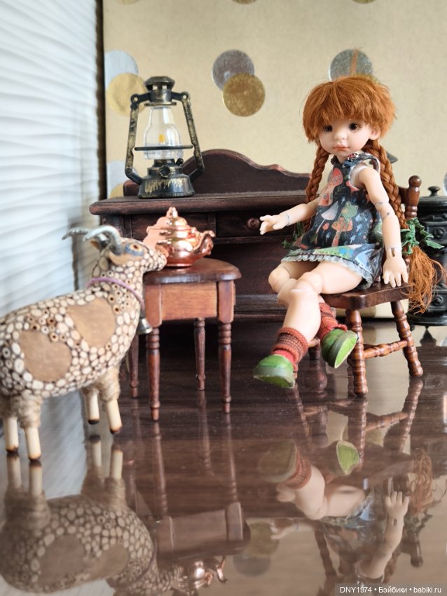 Как коза пришла попить чаю с Пирожком (фото 2)