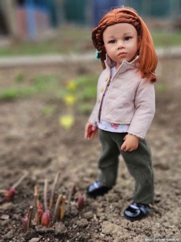 Первая весенняя прогулка — Куклы Gotz (Готц): Ханна