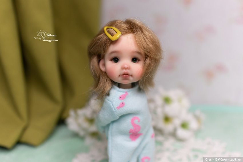 Миниатюрная кроха) — Лепка авторских кукол: полимерная глина (фото 5)