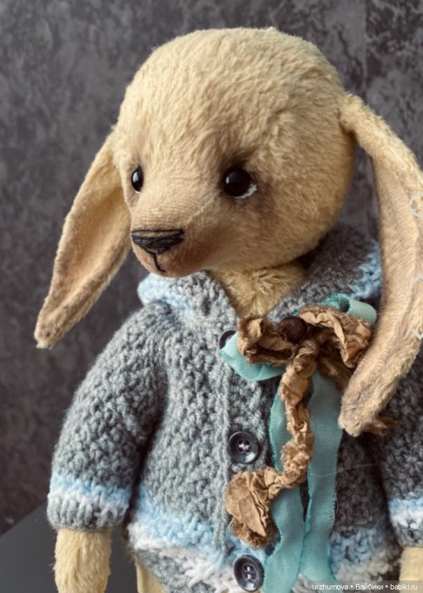 Зайчиковая компания🙂 — Авторские мишки Тедди и друзья: фото (фото 3)