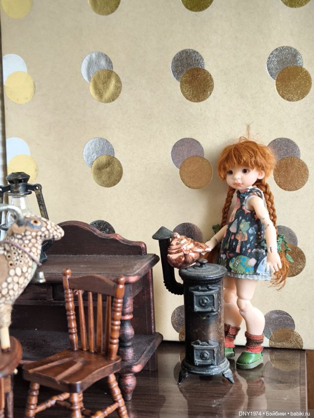 Как коза пришла попить чаю с Пирожком (фото 3)