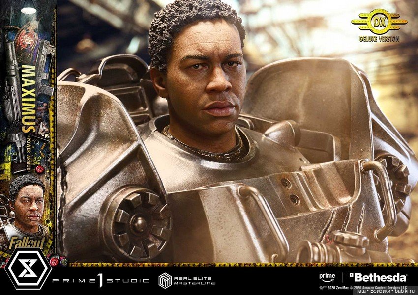Легендарная броня в 1/4: Prime 1 Studio анонсировала статую Максимуса по Fallout (фото 3)