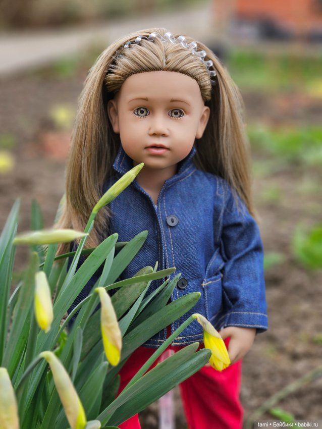 Первая весенняя прогулка — Куклы Gotz (Готц): Ханна