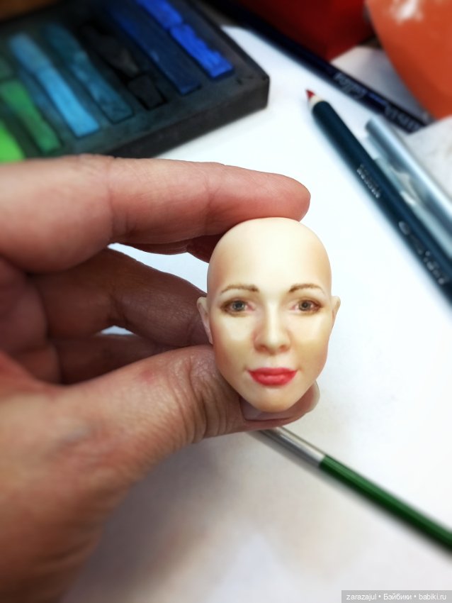 Ещё одна голова - и скульпт снова надо корректировать