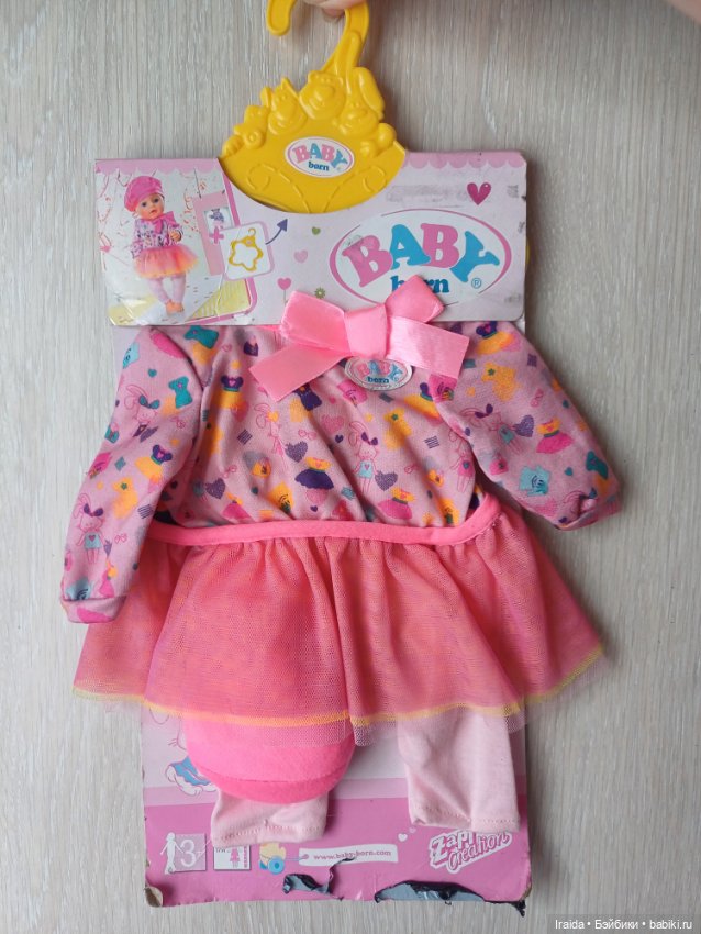Просто новый костюмчик🩷 — Пупсы Baby Born и Baby Annabell (Zapf): интерактивные