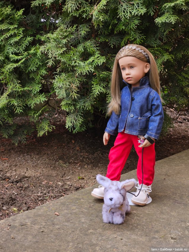 Первая весенняя прогулка — Куклы Gotz (Готц): Ханна