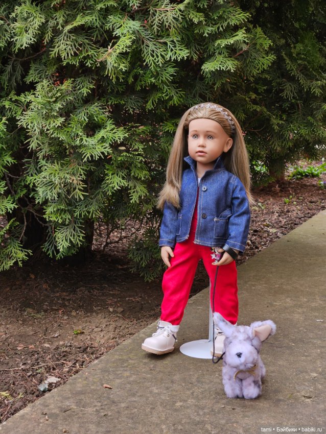 Первая весенняя прогулка — Куклы Gotz (Готц): Ханна