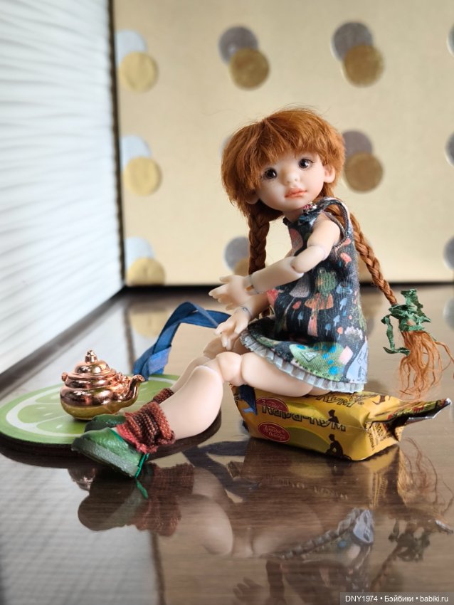 Как коза пришла попить чаю с Пирожком (фото 6)