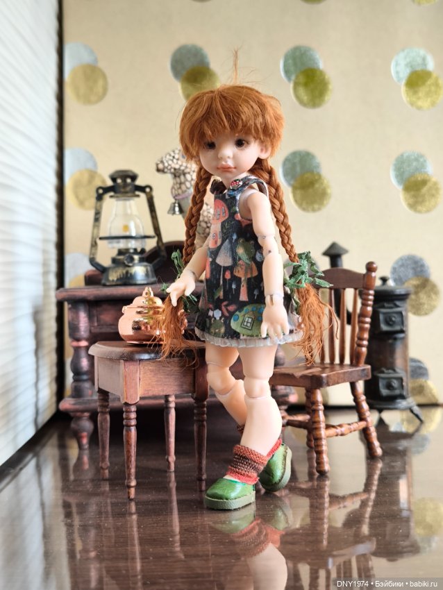 Как коза пришла попить чаю с Пирожком