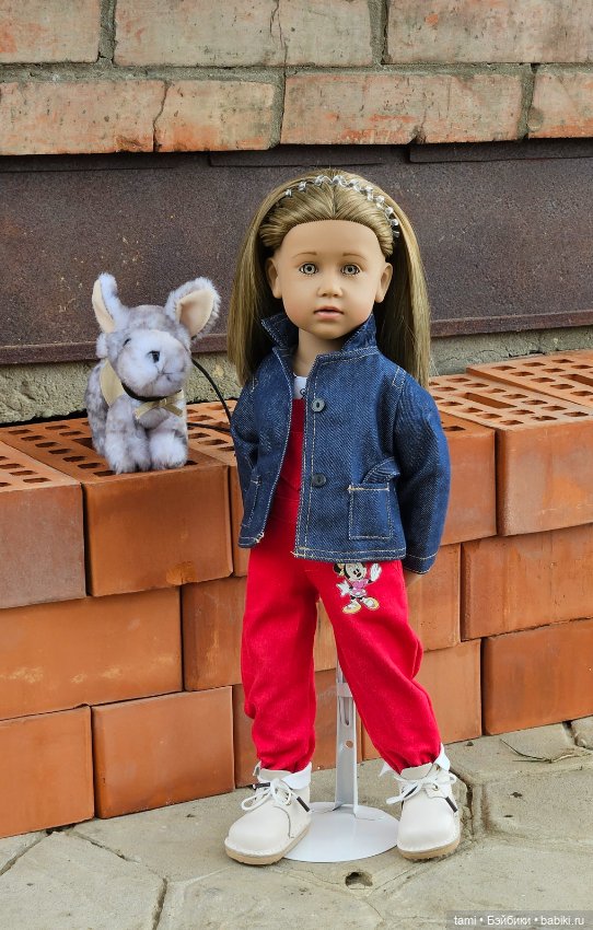Первая весенняя прогулка — Куклы Gotz (Готц): Ханна