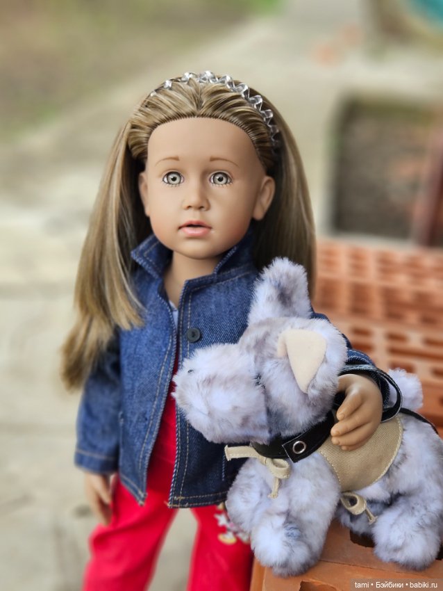 Первая весенняя прогулка — Куклы Gotz (Готц): Ханна