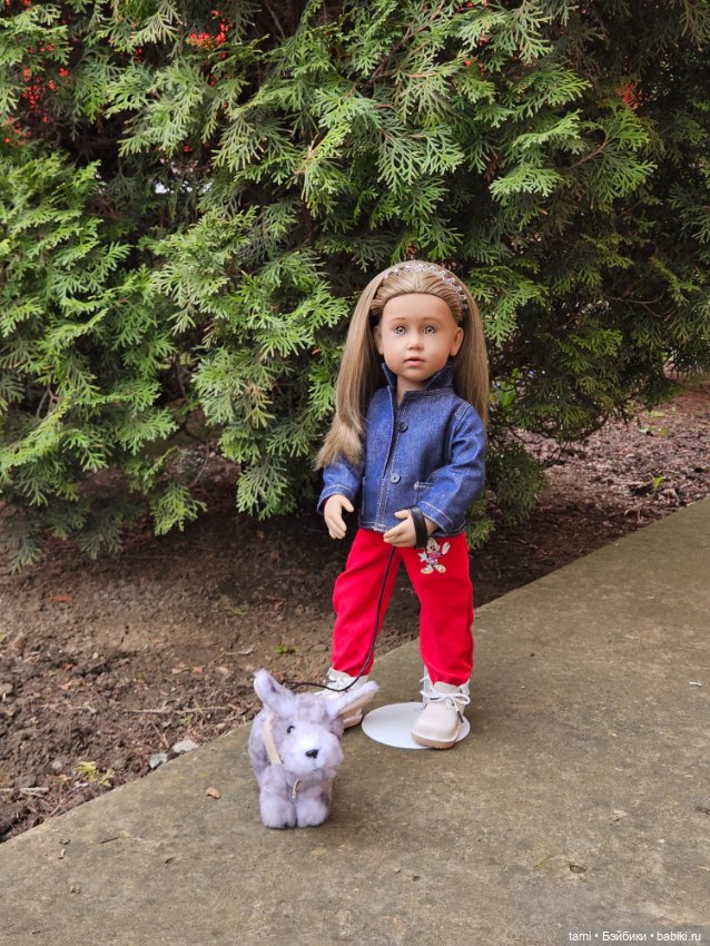 Первая весенняя прогулка — Куклы Gotz (Готц): Ханна