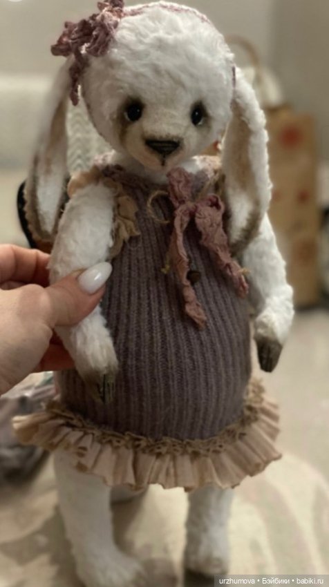 Зайчиковая компания🙂 — Авторские мишки Тедди и друзья: фото (фото 7)