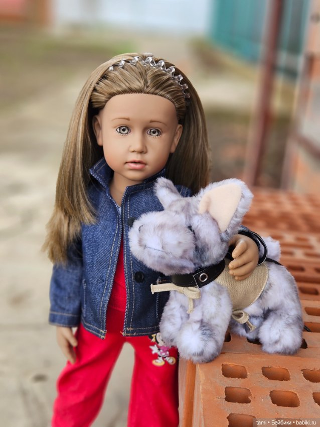 Первая весенняя прогулка — Куклы Gotz (Готц): Ханна