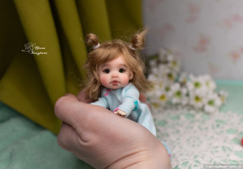 Миниатюрная кроха) — Лепка авторских кукол: полимерная глина (фото 3)