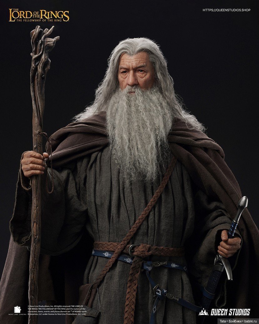 Queen Studios: Гэндальф Серый в масштабе 1/3 — легенда «Властелина колец» (фото 2)