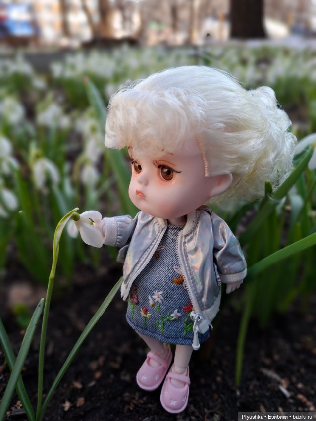 Весна, подснежники, Бабл — Разные шарнирные куклы (не БЖД): редкие