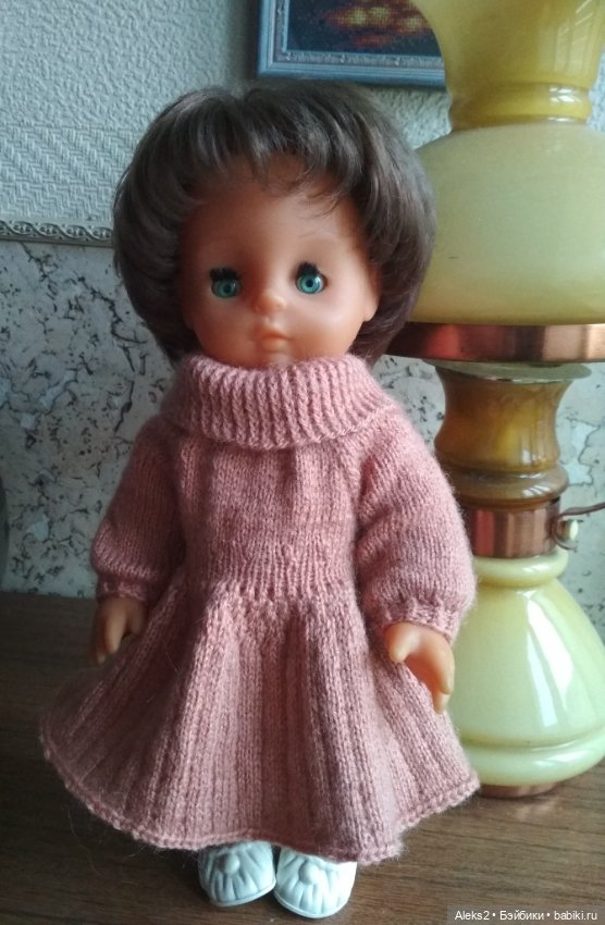 Вязанная одежда для куклы ГДР Biggi (фото 2)