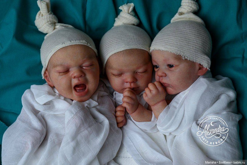 Nagi, Ren и Aoi - прототипы от Alexia Sanchez (скульптор AK Kitagawa)