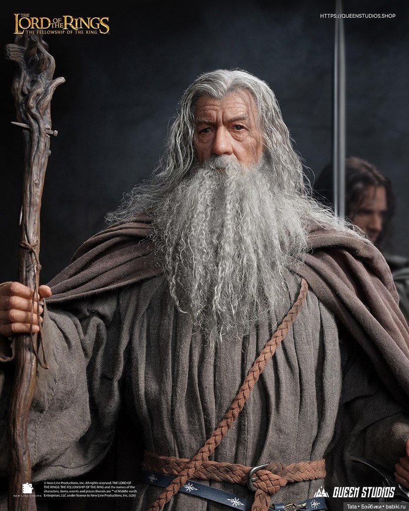 Queen Studios: Гэндальф Серый в масштабе 1/3 — легенда «Властелина колец» (фото 5)