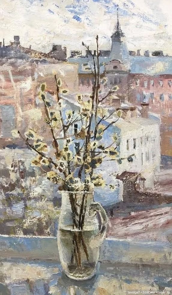 Верба - цвет, свет, живопись