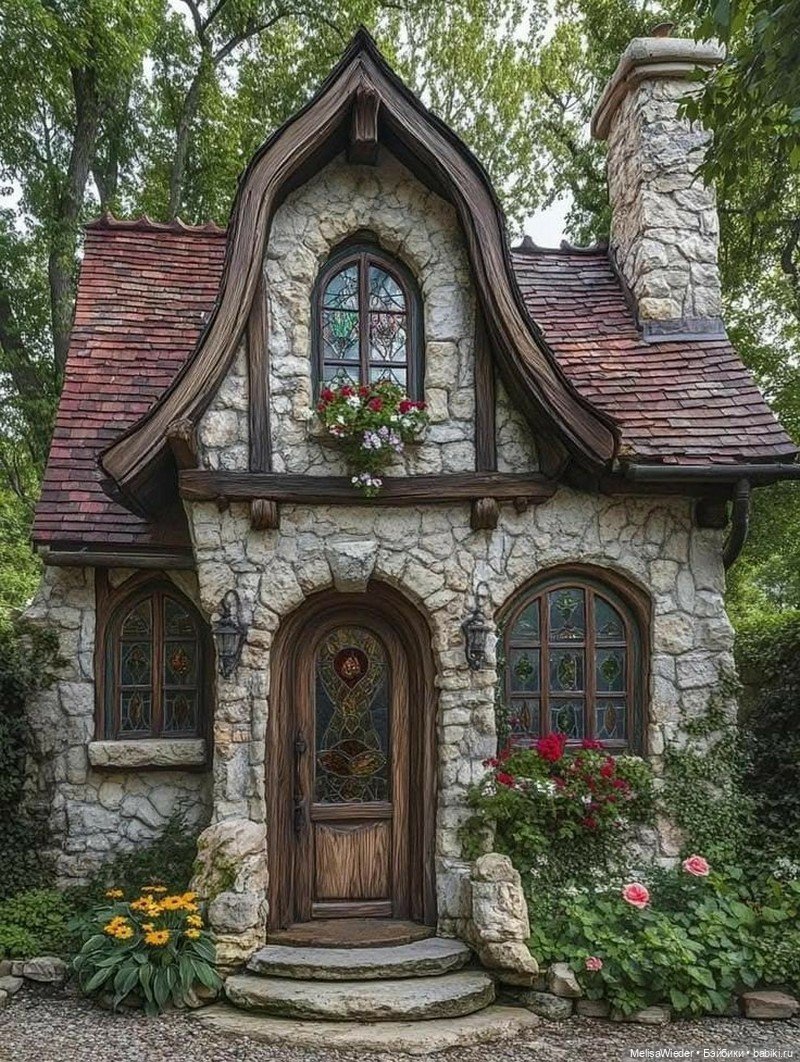 Сказочная архитектура: ИИ-домики и реальные дворцы как идеи (фото 3)