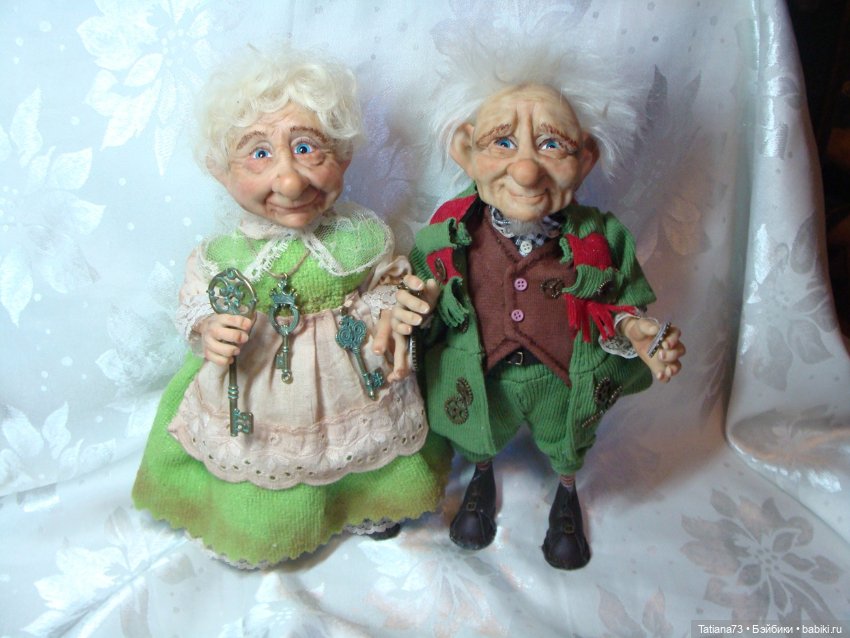 Бабушка-гномиха Марта — Домашние фото авторских кукол: личные коллекции (фото 4)