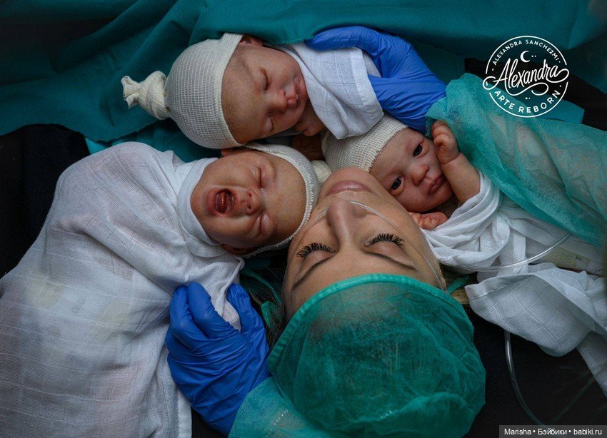 Nagi, Ren и Aoi - прототипы от Alexia Sanchez (скульптор AK Kitagawa) (фото 3)