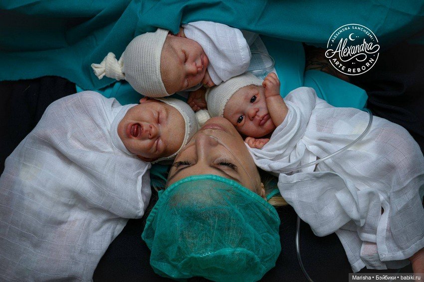 Nagi, Ren и Aoi - прототипы от Alexia Sanchez (скульптор AK Kitagawa) (фото 4)